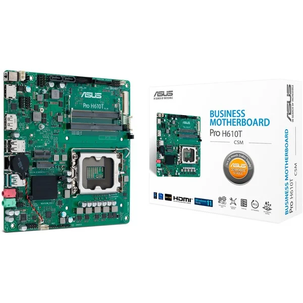 ASUS PRO H610T-CSM, Mainboard