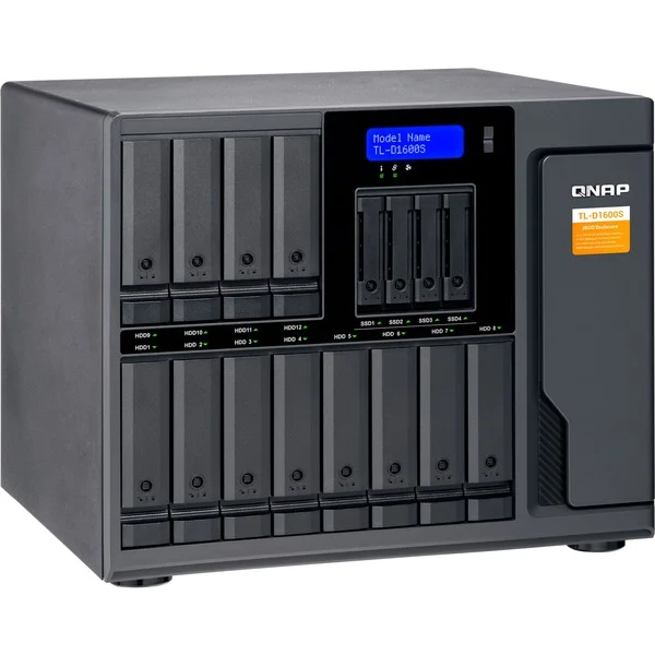 QNAP TL-D1600S, Laufwerksgehäuse (schwarz)