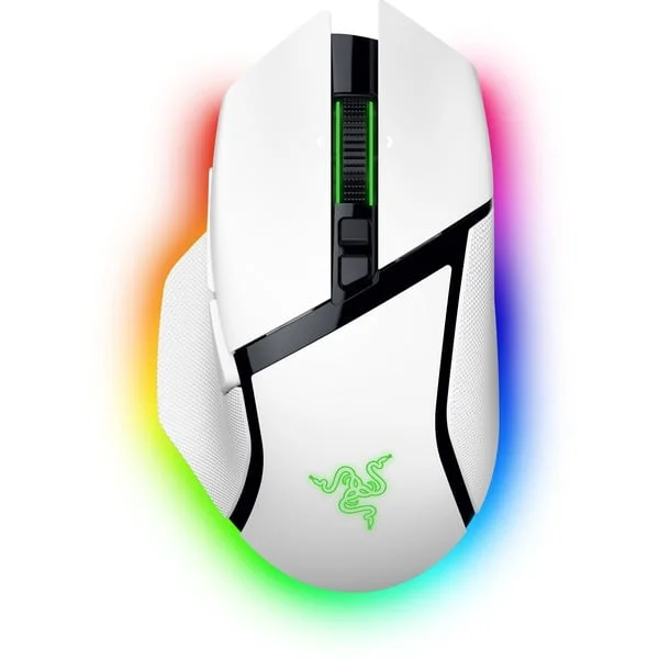 Razer Basilisk V3 Pro 35K, Gaming-Maus (weiß)
