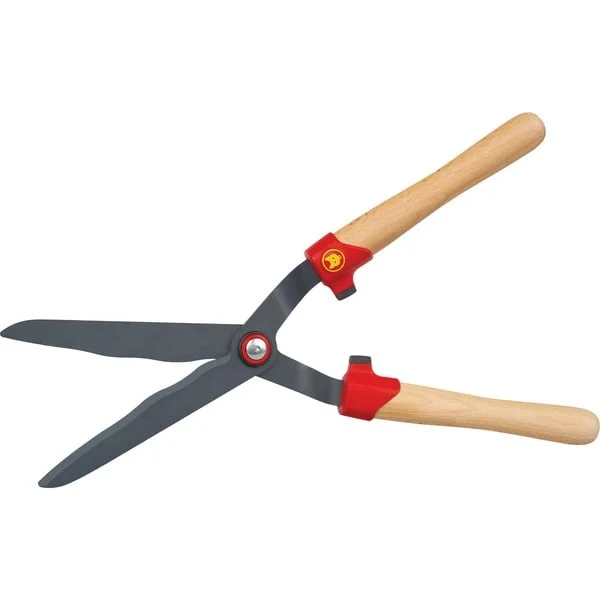 WOLF-Garten Heckenschere HS-WW, mit Wellenschliff (Holzgriffe)