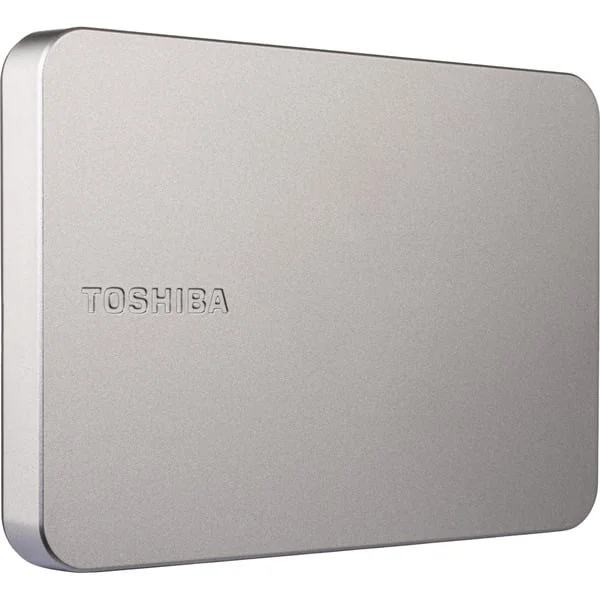 Toshiba Canvio Flex 1TB, Externe Festplatte (hellsilber, USB-C / USB-A)