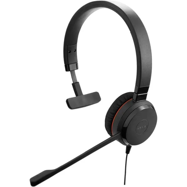 Jabra Evolve 20 SE, Headset (schwarz, Microsoft Teams-Version, USB-C und USB-A, Mono)