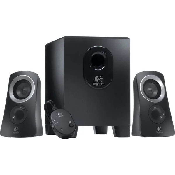 Logitech Z313, PC-Lautsprecher (schwarz/silber, Retail)
