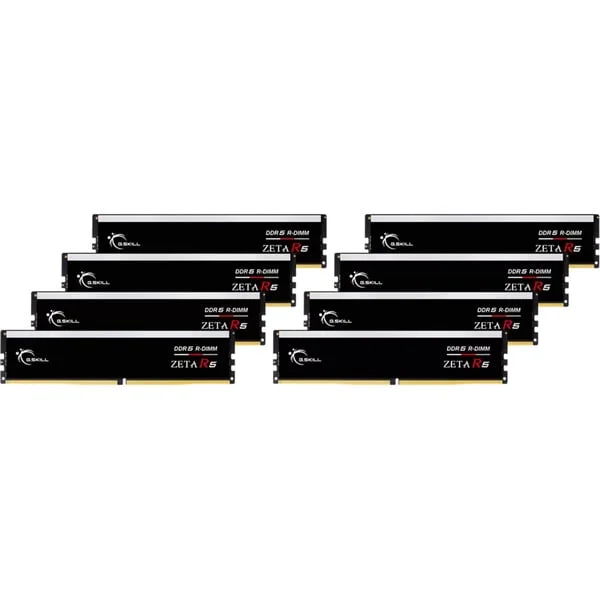 G.Skill RIMM 384 GB DDR5-6000 (8x 48 GB) Octo-Kit ECC, Arbeitsspeicher (schwarz, F5-6000R3036G48GE8-G5N, Zeta R5 Neo, Registered, AMD EXPO)