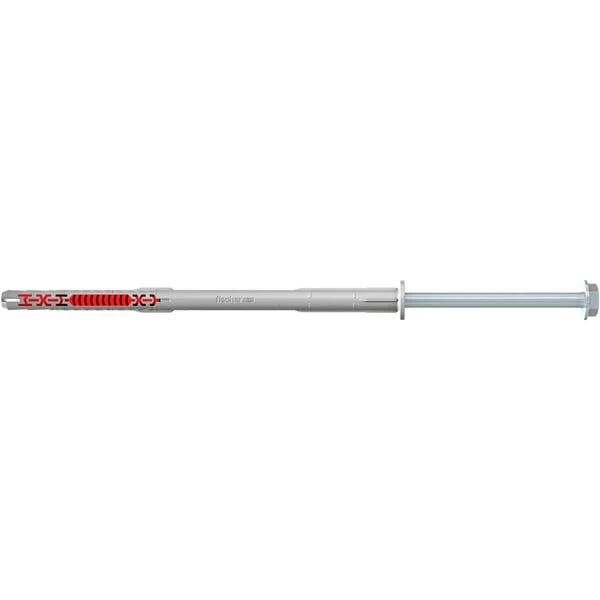 fischer Langschaftdübel DuoXpand 10x200 FUS (hellgrau/rot, 50 Stück)