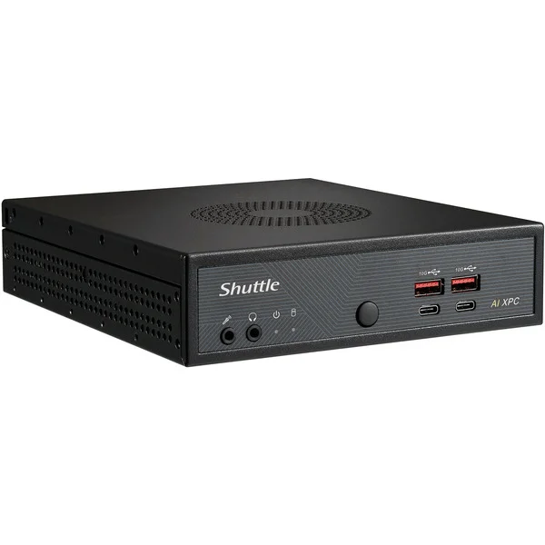 Shuttle XPC slim DN11H9, Barebone (schwarz, ohne Betriebssystem)