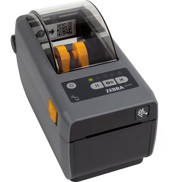 Zebra ZD411, Bondrucker (dunkelgrau, 203 dpi, Thermodirektdruck, Bluetooth (BLE), RTC, LAN)