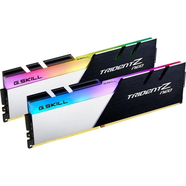 G.Skill DIMM 16 GB DDR4-3600 (2x 8 GB) Dual-Kit, Arbeitsspeicher (schwarz/silber, F4-3600C16D-16GTZNC, Trident Z Neo, INTEL XMP)