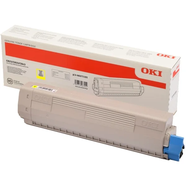 OKI Toner gelb 46471101