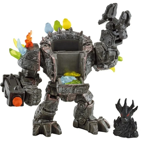 Schleich Eldrador Master-Roboter mit Mini-Creature, Spielfigur