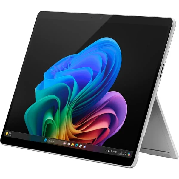 Microsoft Surface Pro Copilot+PC 12 Zoll, Tablet-PC (platin, Windows 11 Home)