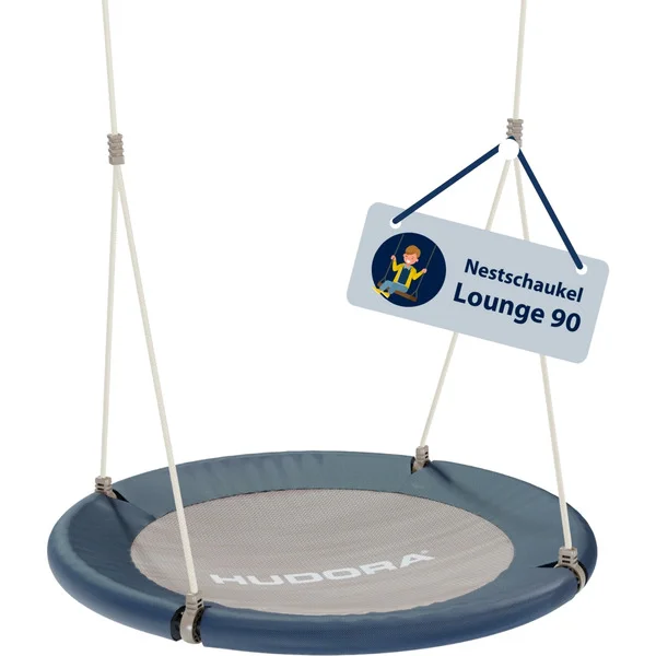 HUDORA Nestschaukel Lounge 90 (blau/beige)