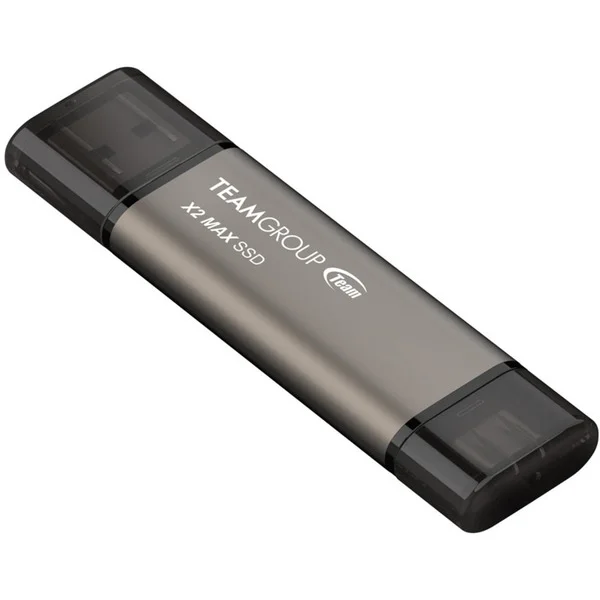 Team Group X2 MAX 1 TB, USB-Stick (titan/schwarz, USB-A, USB-C)