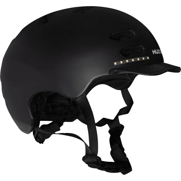 HUDORA Skaterhelm LED (schwarz, Gr. M)