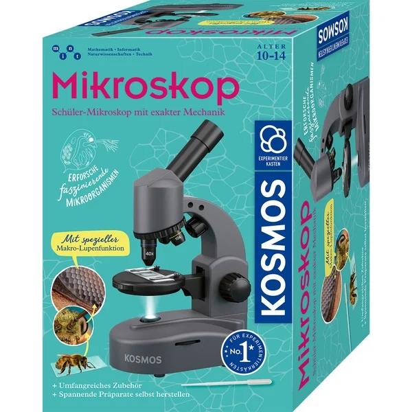 KOSMOS Mikroskop, Experimentierkasten