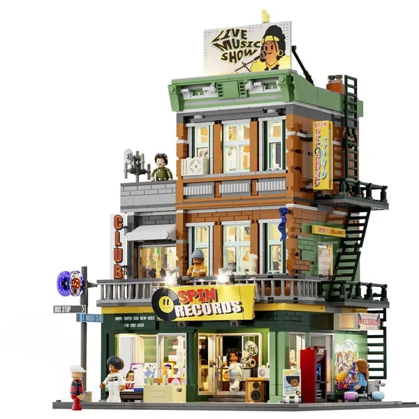 Lumibricks Plattenladen , Konstruktionsspielzeug