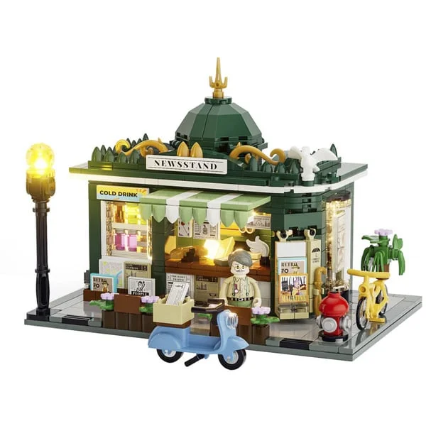 Lumibricks Zeitungsstand, Konstruktionsspielzeug