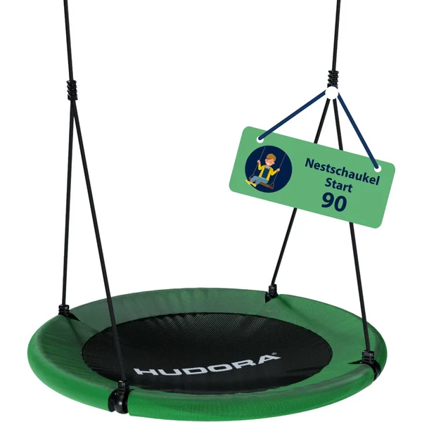 HUDORA Nestschaukel 90 (grün/schwarz)