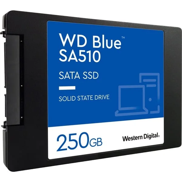 WD Blue SA510 250 GB, SSD (SATA 6 Gb/s, 2,5")