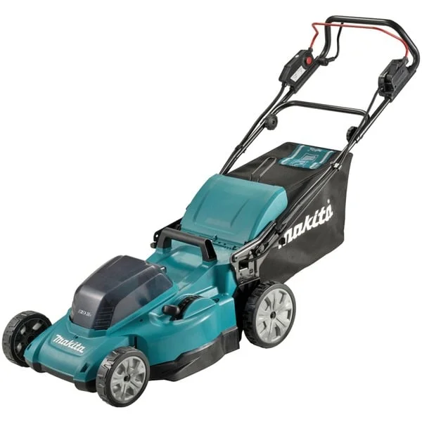 Makita Akku-Rasenmäher DLM481Z, 36Volt (2x18Volt) (blau/schwarz, ohne Akku und Ladegerät, mit Radantrieb)