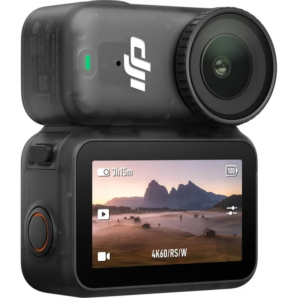 DJI Osmo Nano Standard Combo (64GB), Videokamera (anthrazit, 4K, Zeitlupe, Zeitraffer)