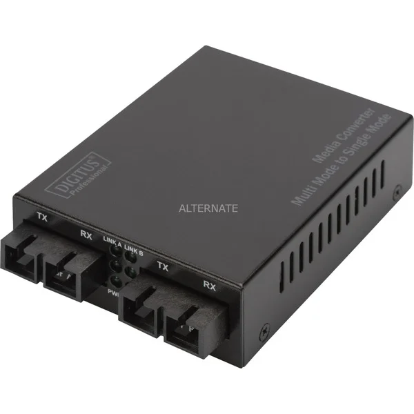 Digitus Gigabit Multimode/Singlemode Medienkonverter SC/SC