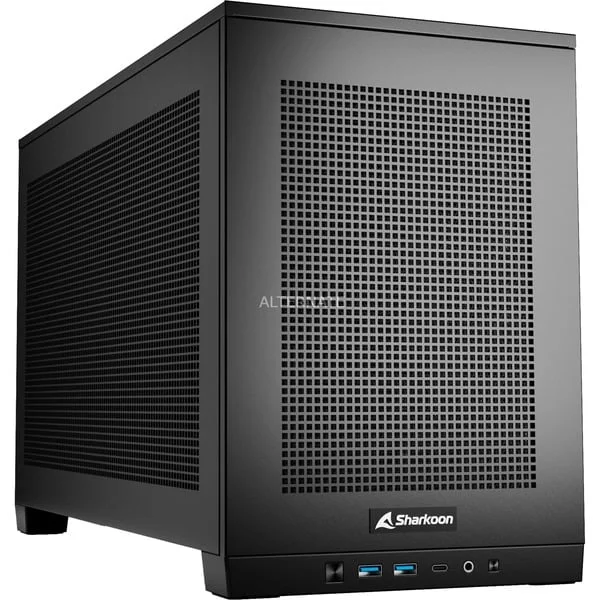 Sharkoon REBEL C20 ITX RGB, Tower-Gehäuse (schwarz)