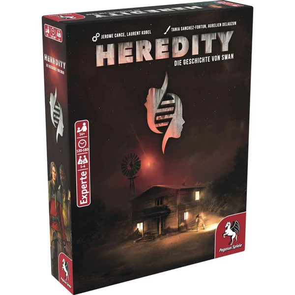 Pegasus Heredity - Die Geschichte von Swan, Brettspiel