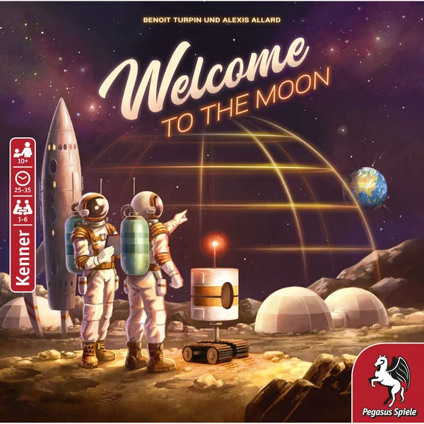 Pegasus Welcome to the Moon, Brettspiel