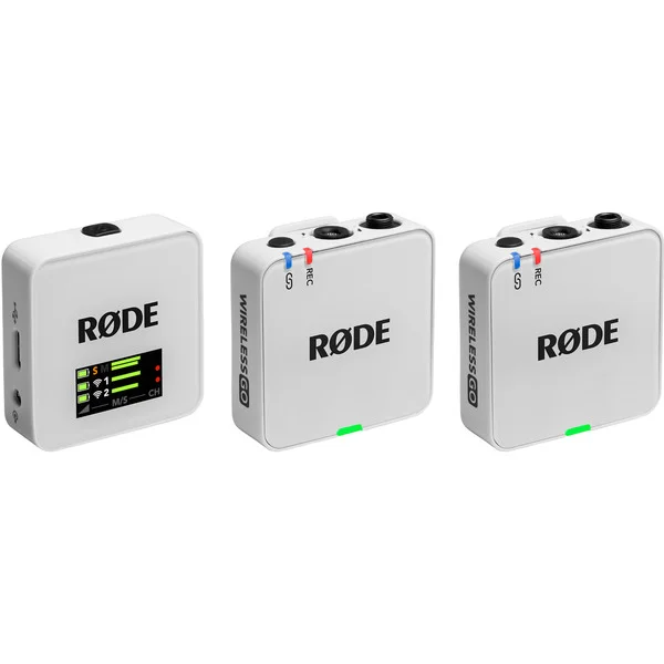 Rode Microphones Wireless GO (Gen 3), Mikrofon (weiß)