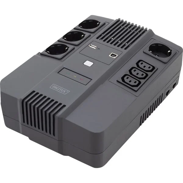 Digitus All-in-One USV, 600VA/360Watt (schwarz)