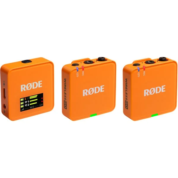 Rode Microphones Wireless GO (Gen 3), Mikrofon (orange)