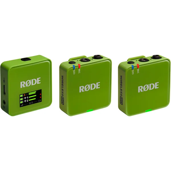 Rode Microphones Wireless GO (Gen 3), Mikrofon (grün)