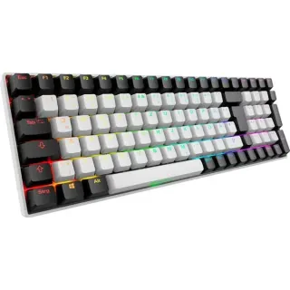 Sharkoon SKILLER SGK50 S2, Gaming-Tastatur (weiß, DE-Layout, Gateron Brown)