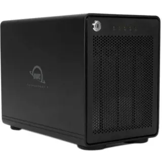 OWC ThunderBay 4, Laufwerksgehäuse (schwarz, 4-Bay Thunderbolt 3 External Drive Enclosure)