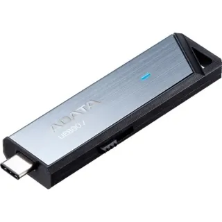 ADATA UE800 128 GB, USB-Stick (aluminium (gebürstet), USB-C 3.2 (10 Gbit/s))