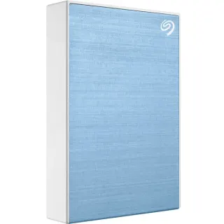 Seagate One Touch mit Kennwort 4 TB, Externe Festplatte (hellblau, Micro-USB-B 3.2 Gen 1 (5 Gbit/s))