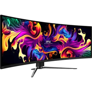 MSI MPG 491CQPDE QD-OLED, Gaming-Monitor (124.5 cm (49 Zoll), schwarz, DQHD, QD-OLED, Curved, Adaptive-Sync, 144Hz Panel)