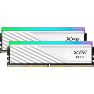 ADATA DIMM 32 GB DDR5-6400 (2x 16 GB) Dual-Kit, Arbeitsspeicher (weiß, AX5U6400C3216G-DTLABRWH, XPG Lancer Blade RGB, INTEL XMP, AMD EXPO)