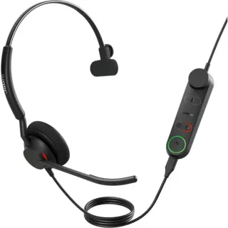 Jabra Engage 50 II Link, Headset (schwarz, Mono, USB-C, UC)