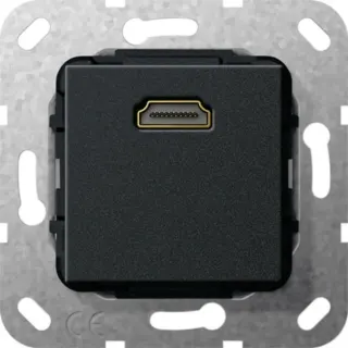 Gira Tragring HDMI Kabelpeitsche Unterputz, Abdeckung (Retail)
