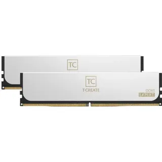Team Group DIMM 64 GB DDR5-6400 (2x 32 GB) Dual-Kit, Arbeitsspeicher (weiß, CTCWD564G6400HC34BDC01, T-CREATE EXPERT, AMD EXPO)