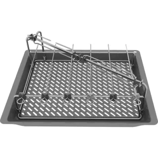 Neff Air Fry Grill-Set Z11CG10X1, Backblech (anthrazit, emailliert)