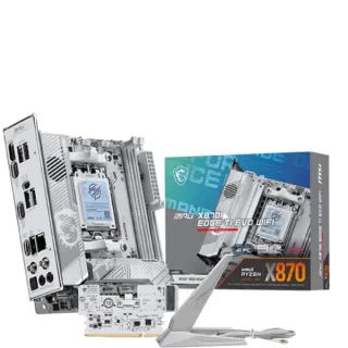 MSI MPG X870I EDGE TI EVO WIFI, Mainboard (weiß)