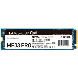 Team Group MP33 PRO 512 GB, SSD (PCIe 3.0 x4, NVMe 1.3, M.2 2280)