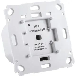 Homematic IP Smart Home Jalousieaktor für Markenschalter (HmIP-BBL)