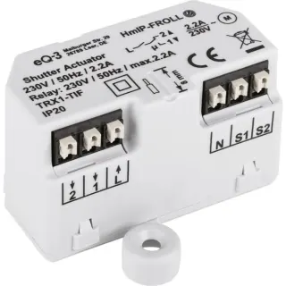 Homematic IP Smart Home Rollladenaktor Unterputz (HmIP-FROLL), Relais