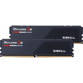 G.Skill DIMM 32 GB DDR5-6000 (2x 16 GB) Dual-Kit, Arbeitsspeicher (schwarz, F5-6000J3636F16GX2-RS5K, Ripjaws S5, INTEL XMP)