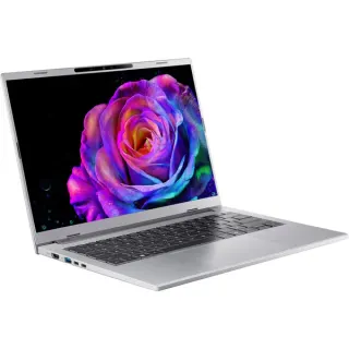 Acer Aspire 14 AI OLED (NX.JNQEG.00C), Notebook (silber, Intel® Core™ Ultra 5 226V, Intel® Arc™ 130V, 16 GB LPDDR5X, 512 GB (512 GB SSD), Windows 11 Home)