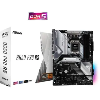 ASRock B650 PRO RS, Mainboard (weiß/schwarz)